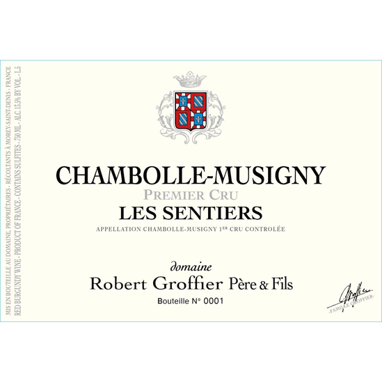 Domaine Groffier Les Sentiers Chambolle-Musigny Premier Cru | Terlato