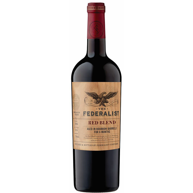 Federalist Bourbon Barrel-Aged Red Blend 2016