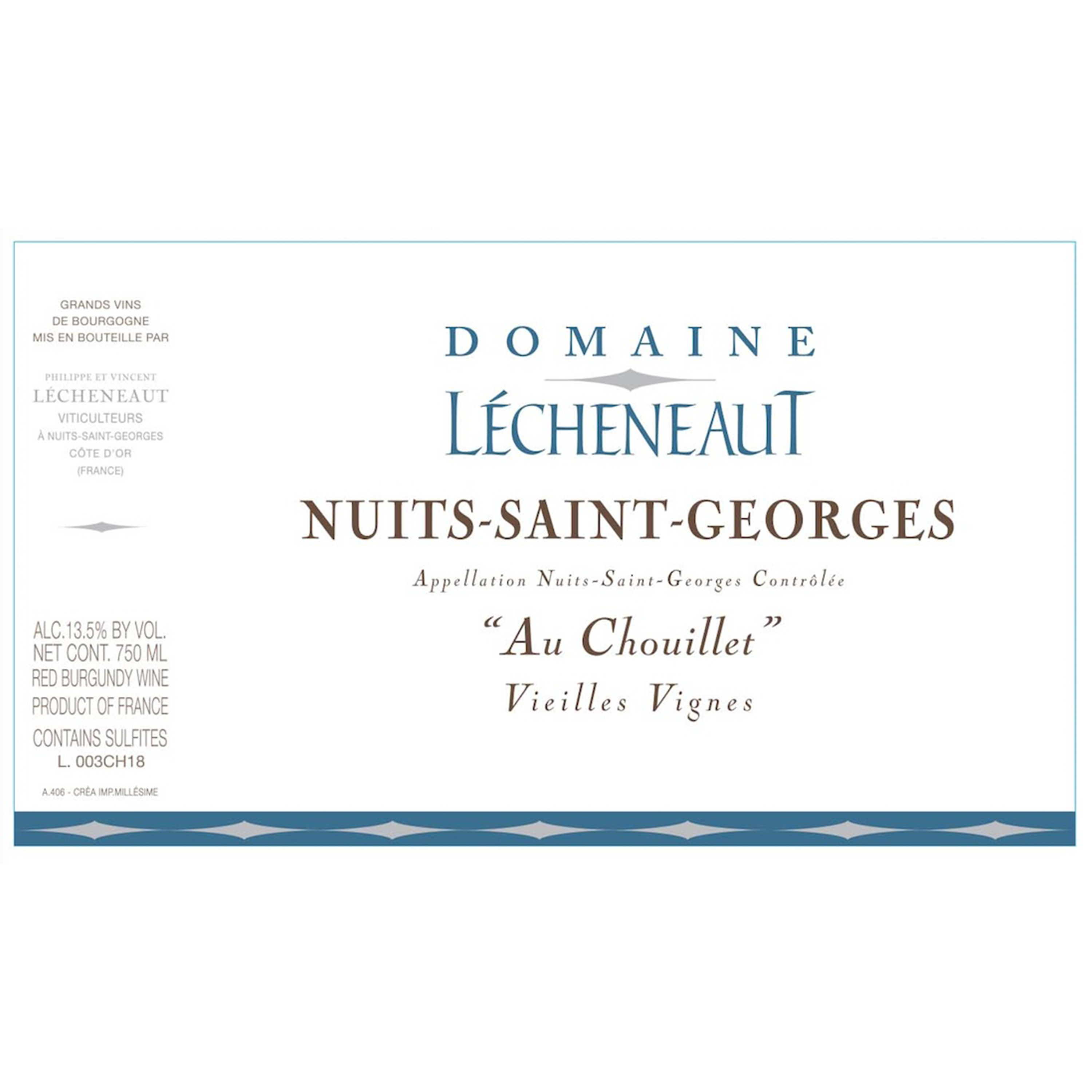 Domaine Lécheneault 2014 2014 Domaine Lecheneaut Bourgogne Pinot Noir, Burgundy