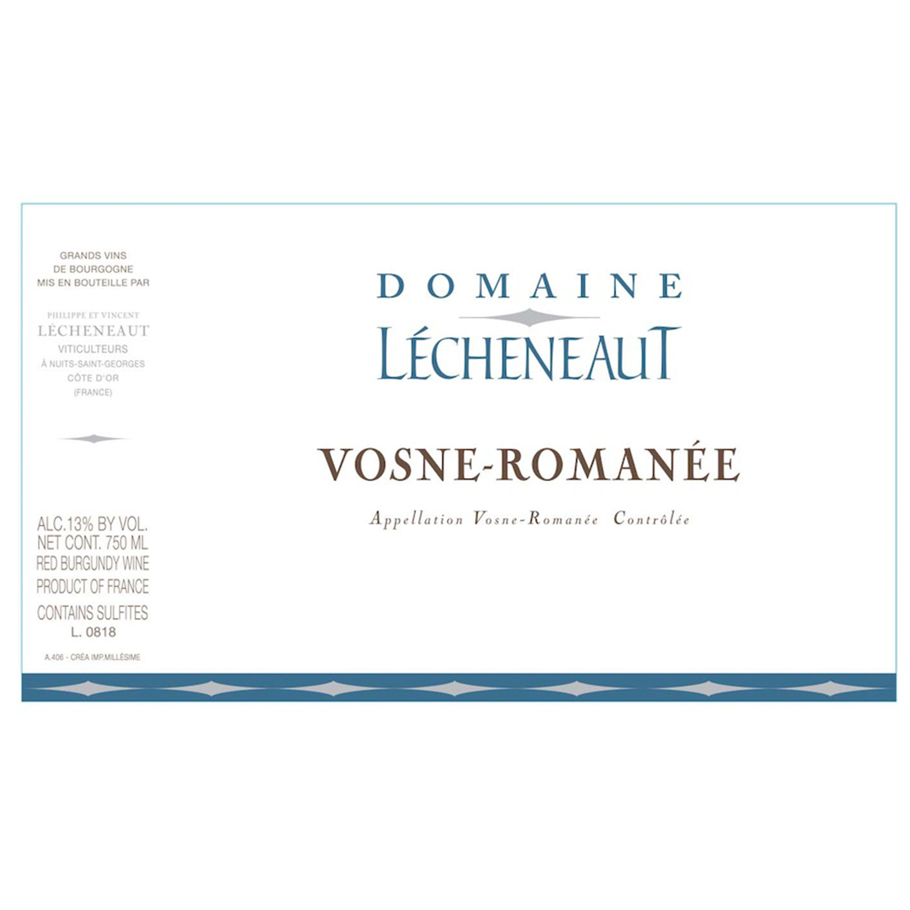 Domaine Lécheneault 2014 2014 Domaine Lecheneaut Bourgogne Pinot Noir, Burgundy