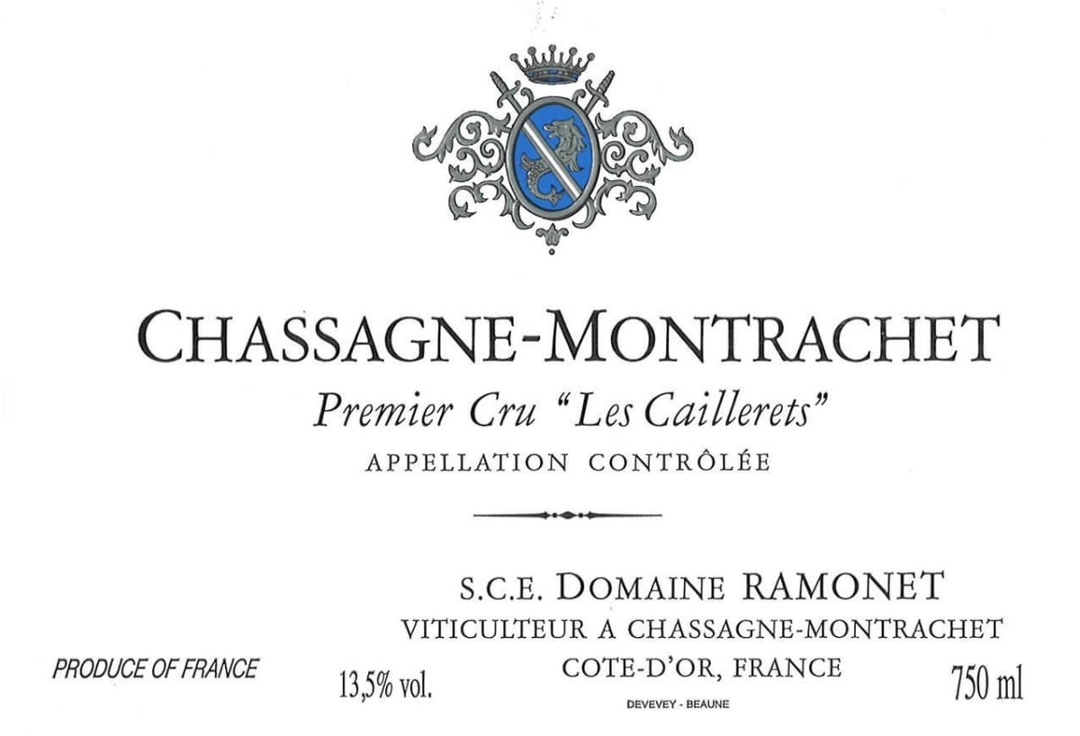Ramonet Chassagne-Montrachet 'Clos du Caillerets' 2014