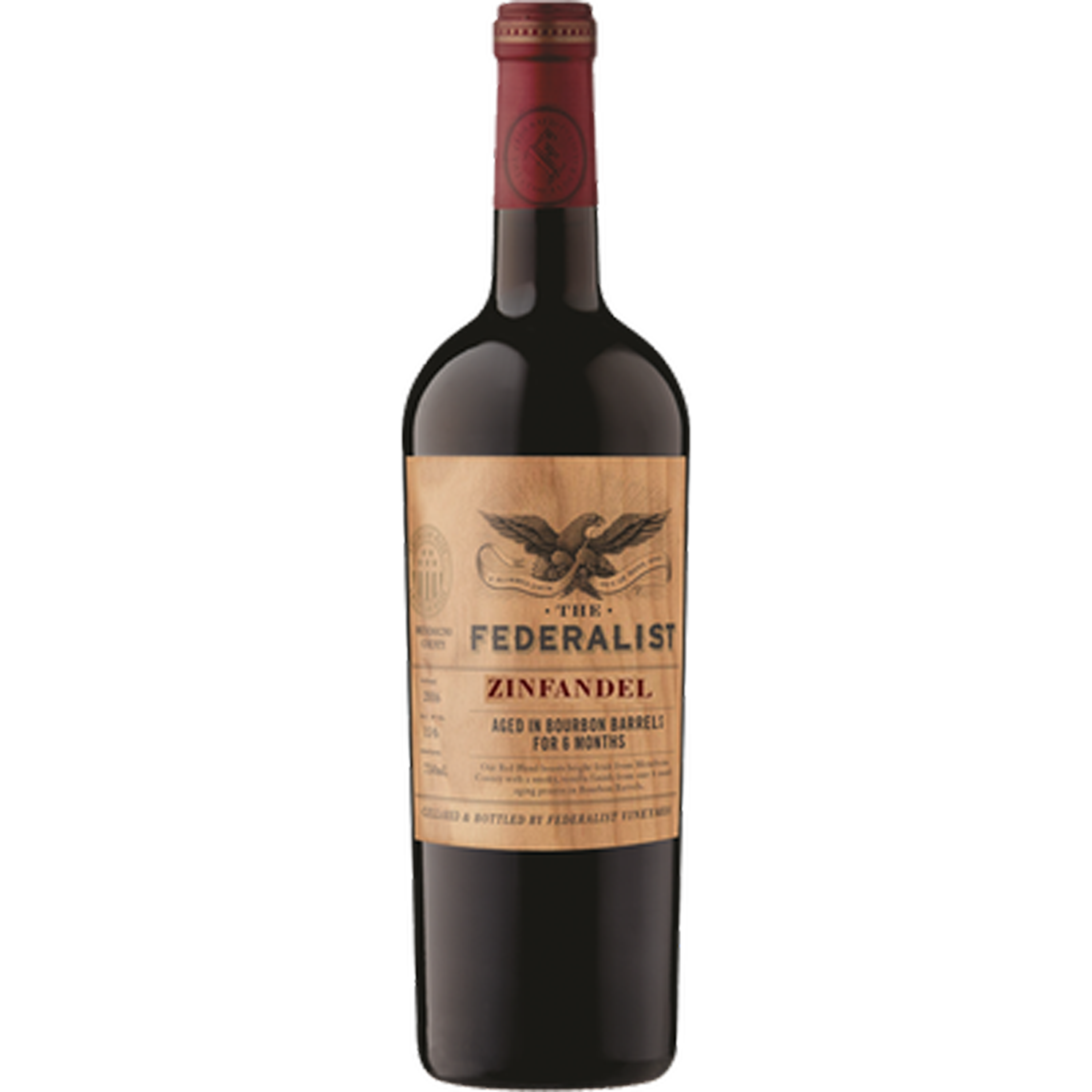 Federalist Bourbon Barrel Aged Zinfandel 2017