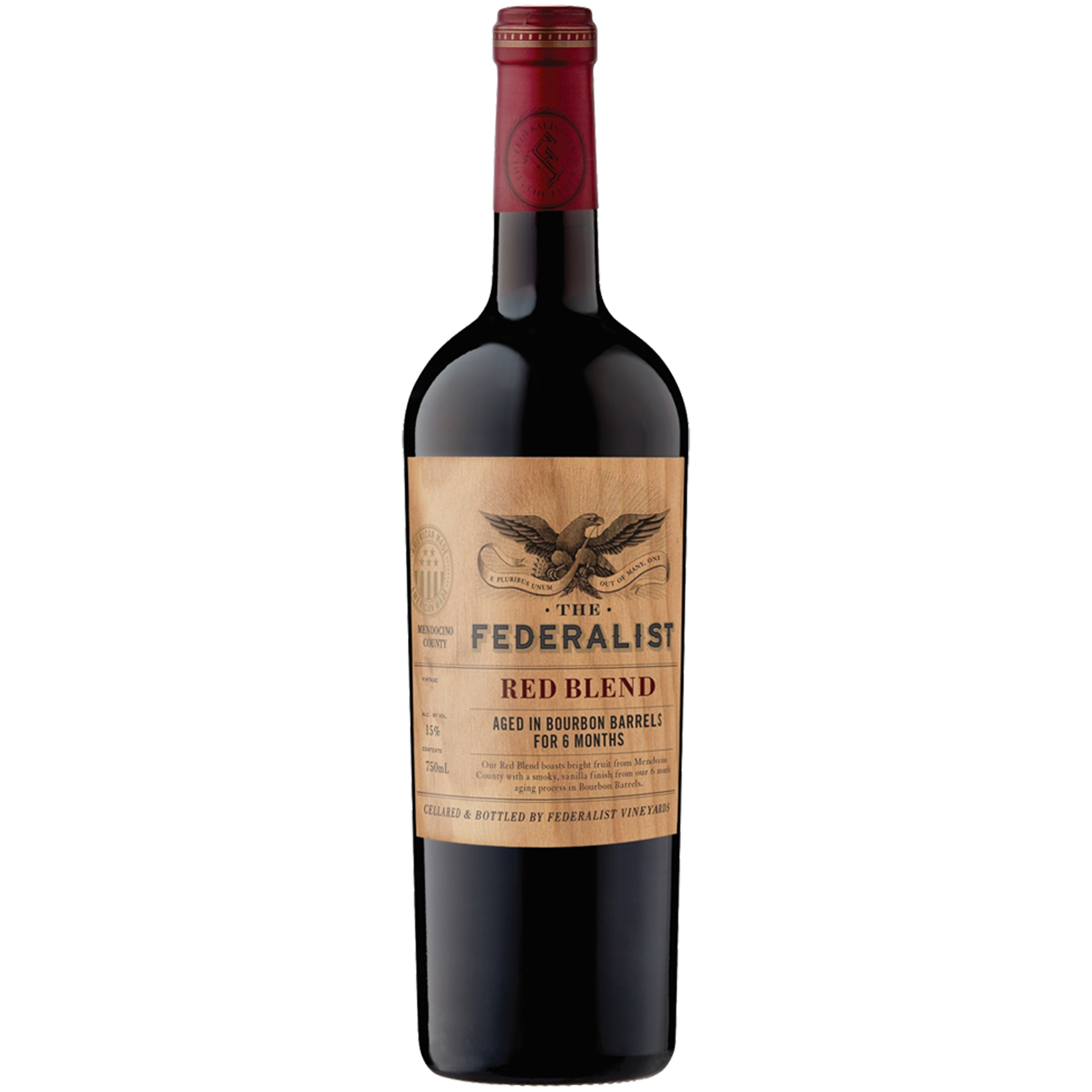 The Federalist Bourbon Barrel Aged Red Blend 2017