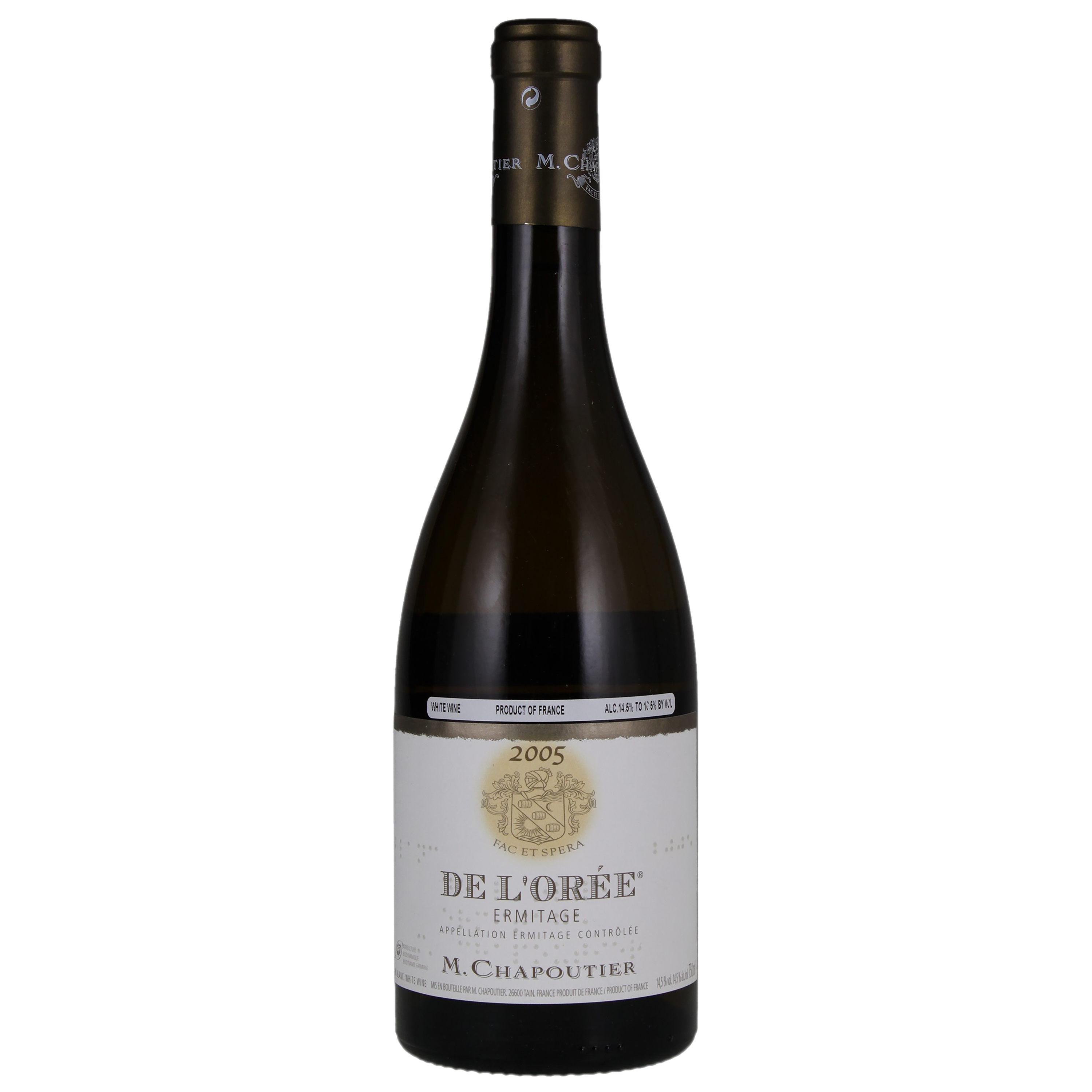 M. Chapoutier Ermitage "De l 'Oree" Blanc 2005