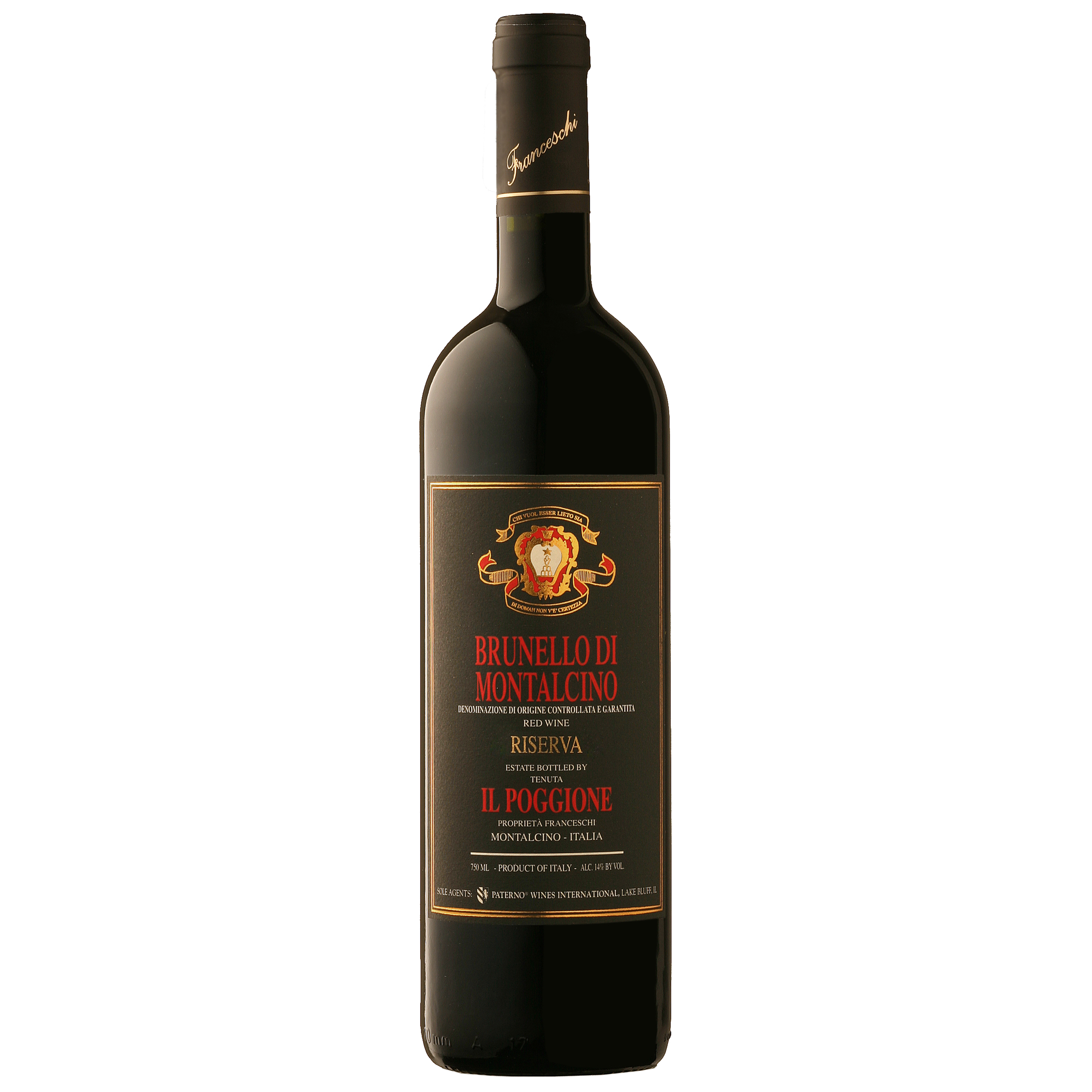 Il Poggione Brunello di Montalcino Riserva Vigna Paganelli DOCG 2016