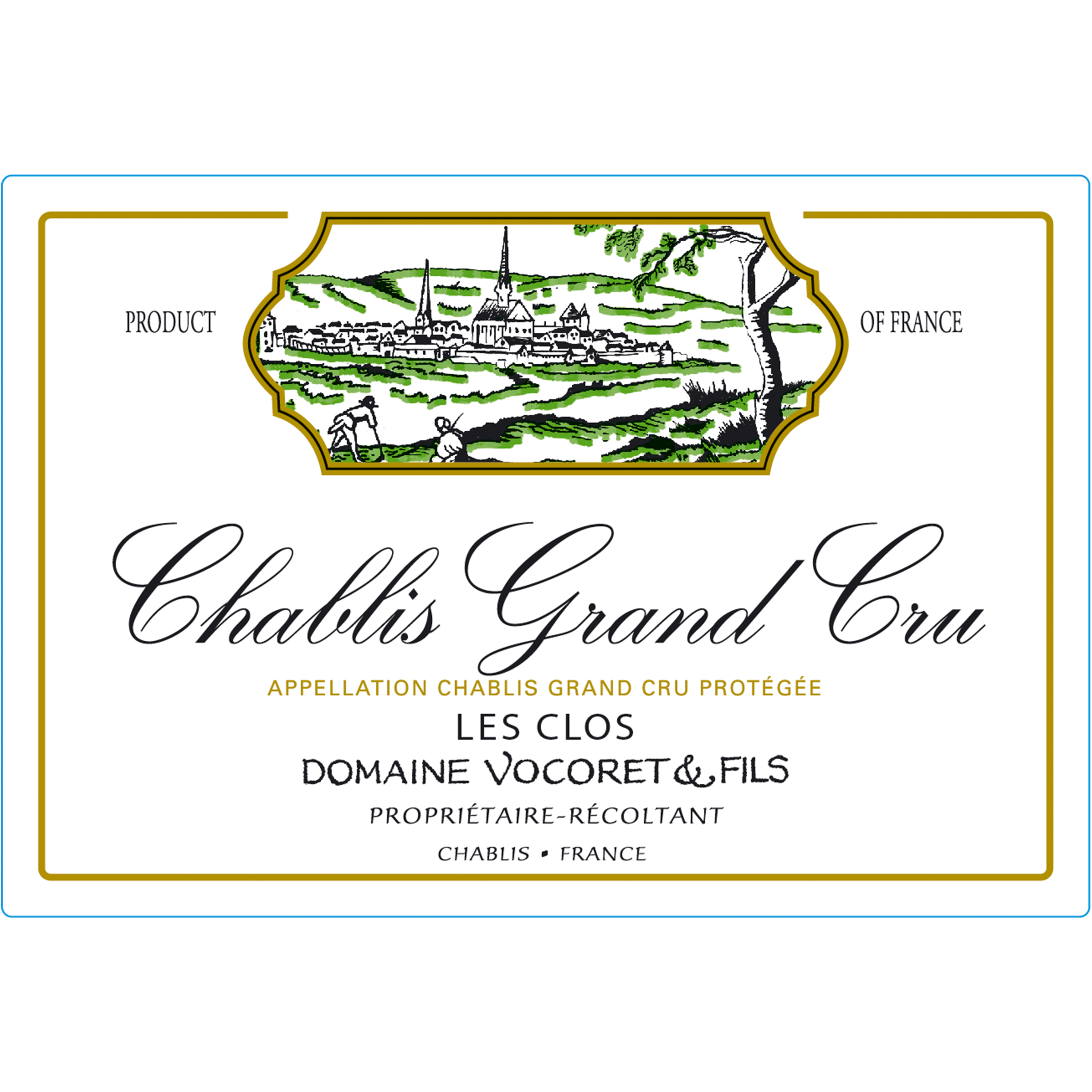 Domaine Vocoret & Fils 'Les Clos' Chablis 2016